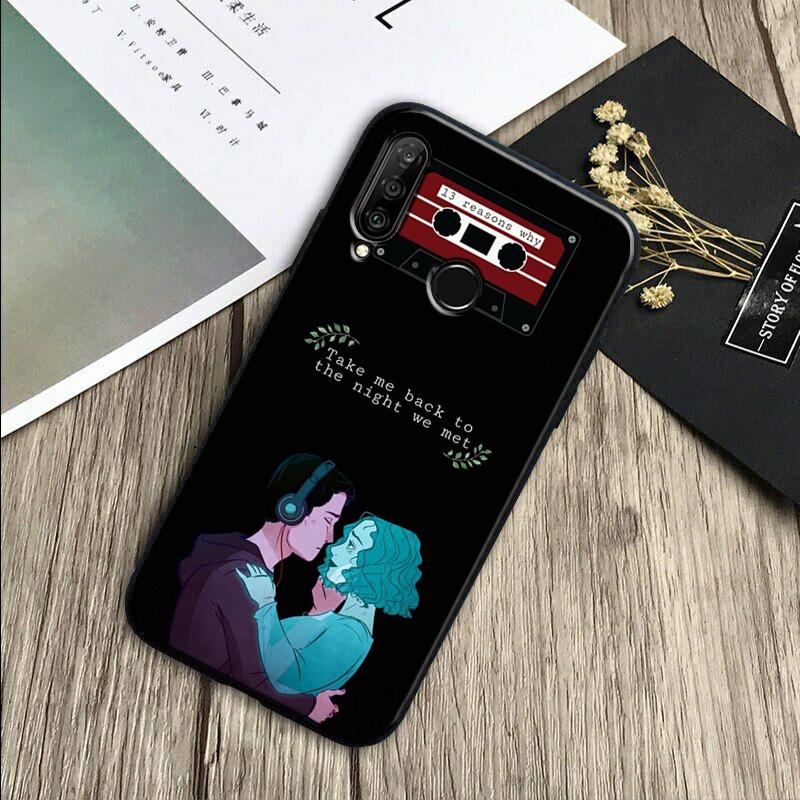13 Тринадцать причин, почему Для Huawei Nova 11 12i 8i 7i 3i 9 10 SE Y60 Y61 Y70 Y72 Y73 Y90 Y91 P20 P30 Pro P40 Lite Чехол