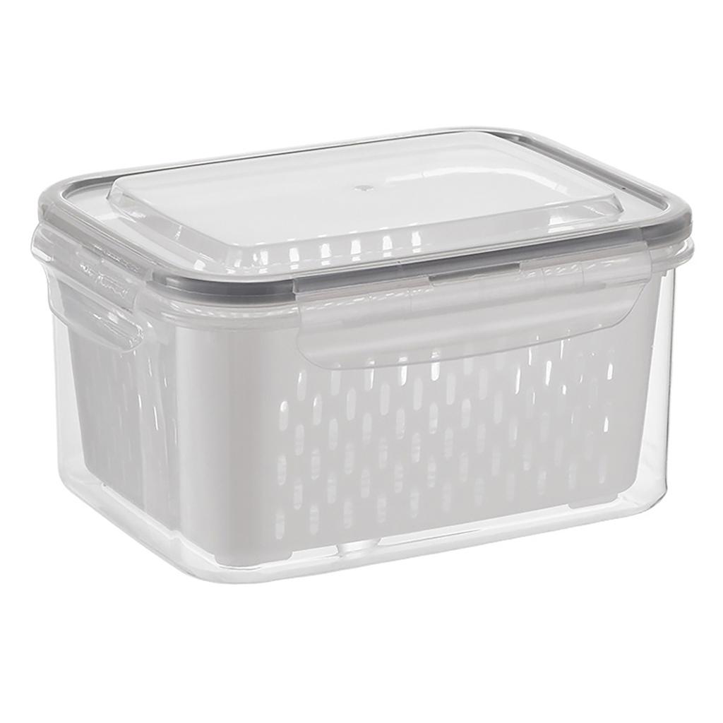 3 In 1 Fruit Storage Containers For Fridges Space-Saving Health Meal Preps Routine