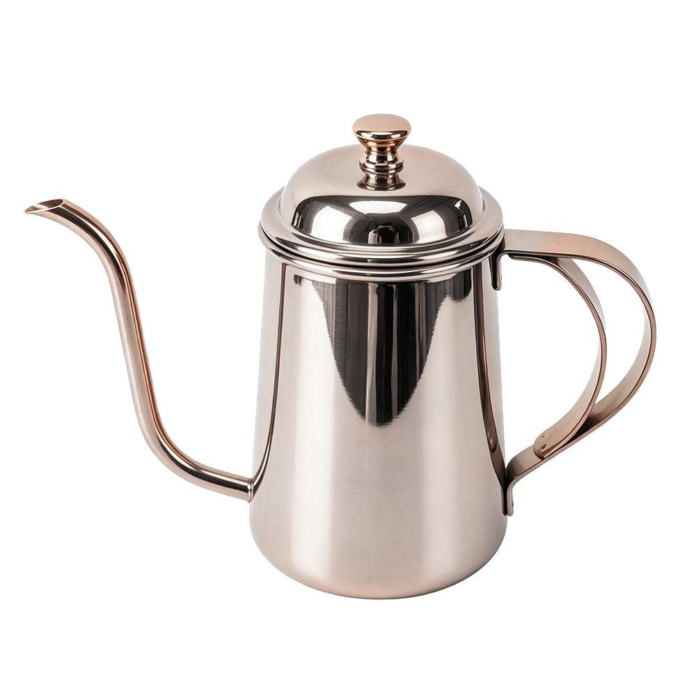 304 Stainless Steel Gooseneck Coffee Kettle Stainless Steel Coffee Kettle Tea Brewing