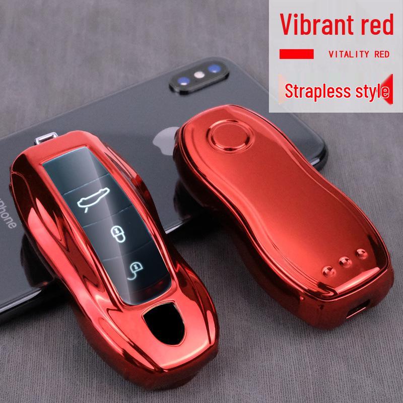 Совместимый чехол для ключа для 19-20 Porsche Cayenne, Panamera, 911