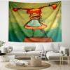 Pippi Longstocking Print Tapestry - Portable Wall Decor Cloth, for Home, Dorm, Travel, Bedroom, Living Room - Ideal Birthday Housewarming Gift