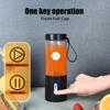 Portable Travel Electric Juicer Cup Blender With 6 Blades Large Capacity Fruit Juice Mixer For Smoothies Shakes
