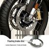 Compatible Front Brake Disc Rotor for BMW R1250GS, F750GS, F850GS, F900R, and XR Models