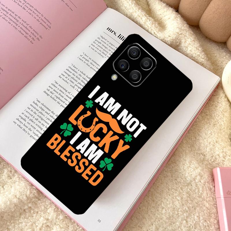 Ireland Shamrock Lucky Case For Samsung Galaxy M21 M12 M13 M14 M15 M06 M16 M36 M56 M31 M53 M32 M52 M35 M55 M34 M54