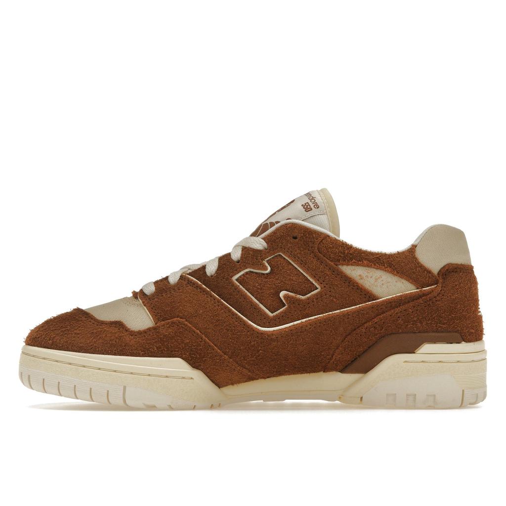 Aimé Leon Dore X New Balance 550 True Brown Unisex Sneakers Sandstone BB550DB1