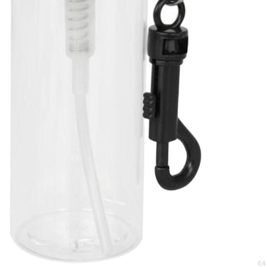 Golf Club Brush Groove Cleaner and Water Bottle Leakproof Reservoir Tube Compact