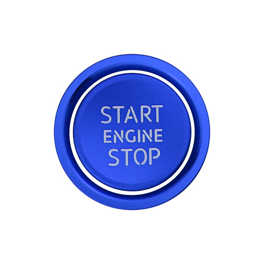 Наклейка-кольцо из алюминиевого сплава на кнопку запуска/остановки двигателя для Peugeot 5008 3008 408 508 2008 308 4008 Аксессуары