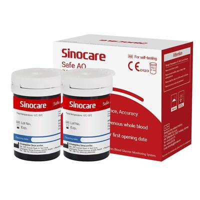 Тест-полоски Safe AQ Voice на уровень глюкозы в крови 50/100/200 шт.