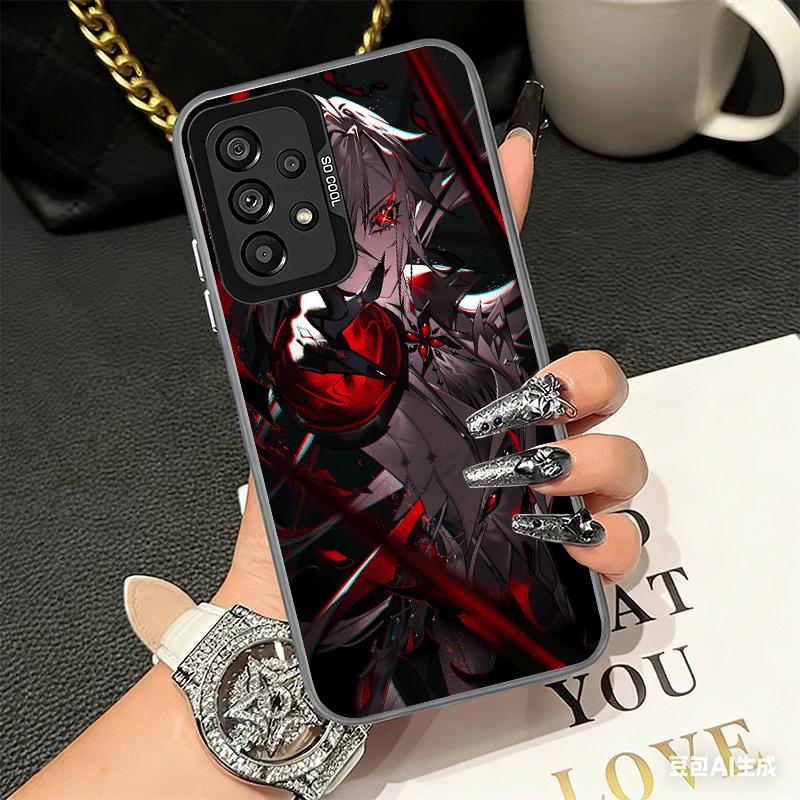 Genshin Impact Арлекино Мягкий чехол для телефона для Samsung A17 A16 A15 A14 A13 A57 A56 A55 A54 A53 A37 A36 A35 A34 A33 A26 A25 A24 A2