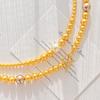 High Quality Philippine Gold Shijia Pearl Maillard Wind Necklace Collarbone Chain Neck Chain Sweater Chain Women