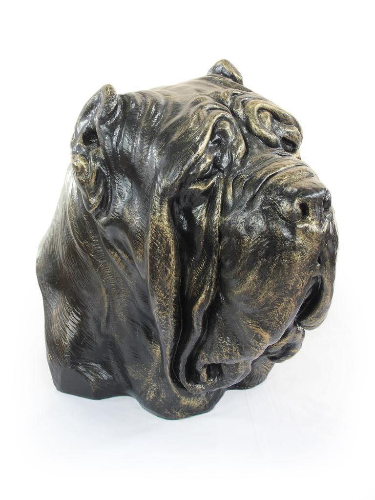 Mastif Neapolitański, Neapolitan Mastiff, Mastino Napoletano - Popiersie Psa, Duża Głowa Psa Do Ogrodu, Unikatowa Ozdoba Salonu Marki Art-Dog