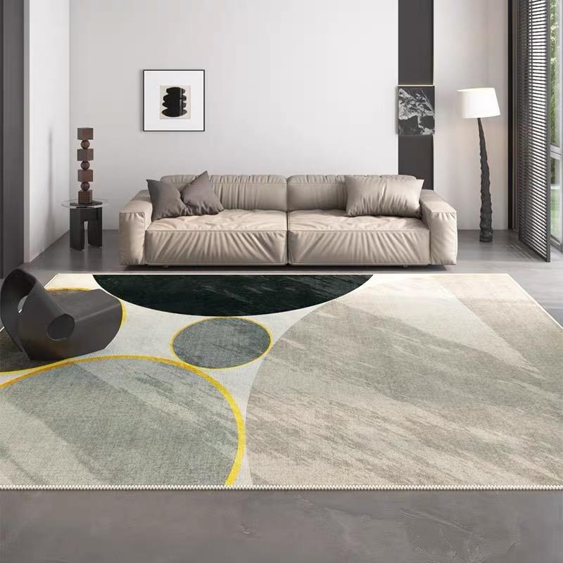 New Summer Living Room Carpet, Sofa, Coffee Table Blanket, Light Luxury Large-Area Floor Mat And Home Decoration