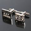 Запонки Kamakura Cufflinks Workshop Boombox Cassette Tape Cufflinks cf948 &