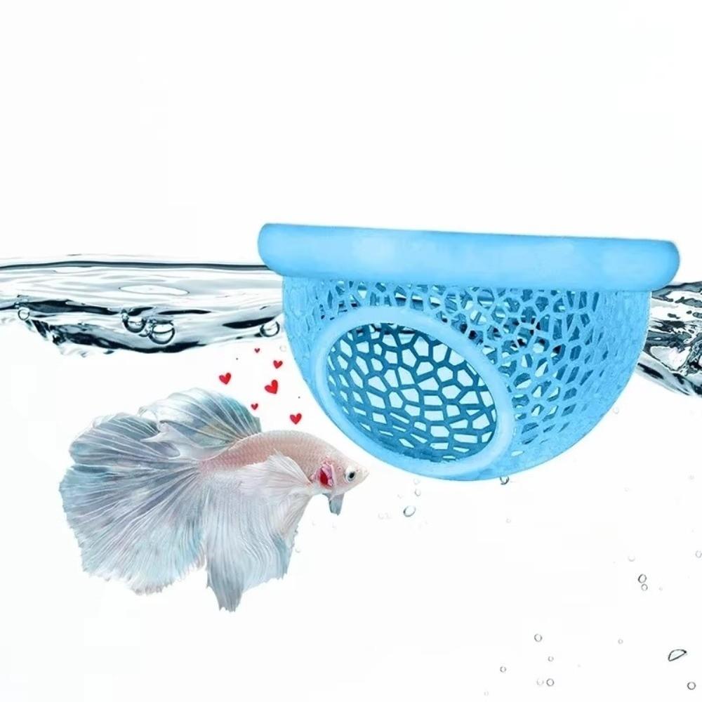 Safe Fish Shrimp Hideout Shelter 3-in-1 Fish Rest Area Fish Toys Betta Cave Fish Tank Accessory