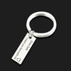 Drive Safe Letters Tag Charm Подвеска Автомобильный брелок для ключей Пара Влюбленных Подарки
