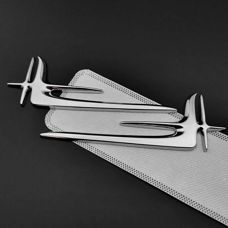 Декоративная наклейка на крыло автомобиля Mercedes-Benz C-Class/E-Class из расширенного металла