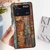 Ретро Ржавчина Чехол для телефона Funda для Xiaomi Poco F8 F1 C50 M3 M4 M7 Pro X3 X4 X5 X7 Pro C75 C61 F3 C71 M5