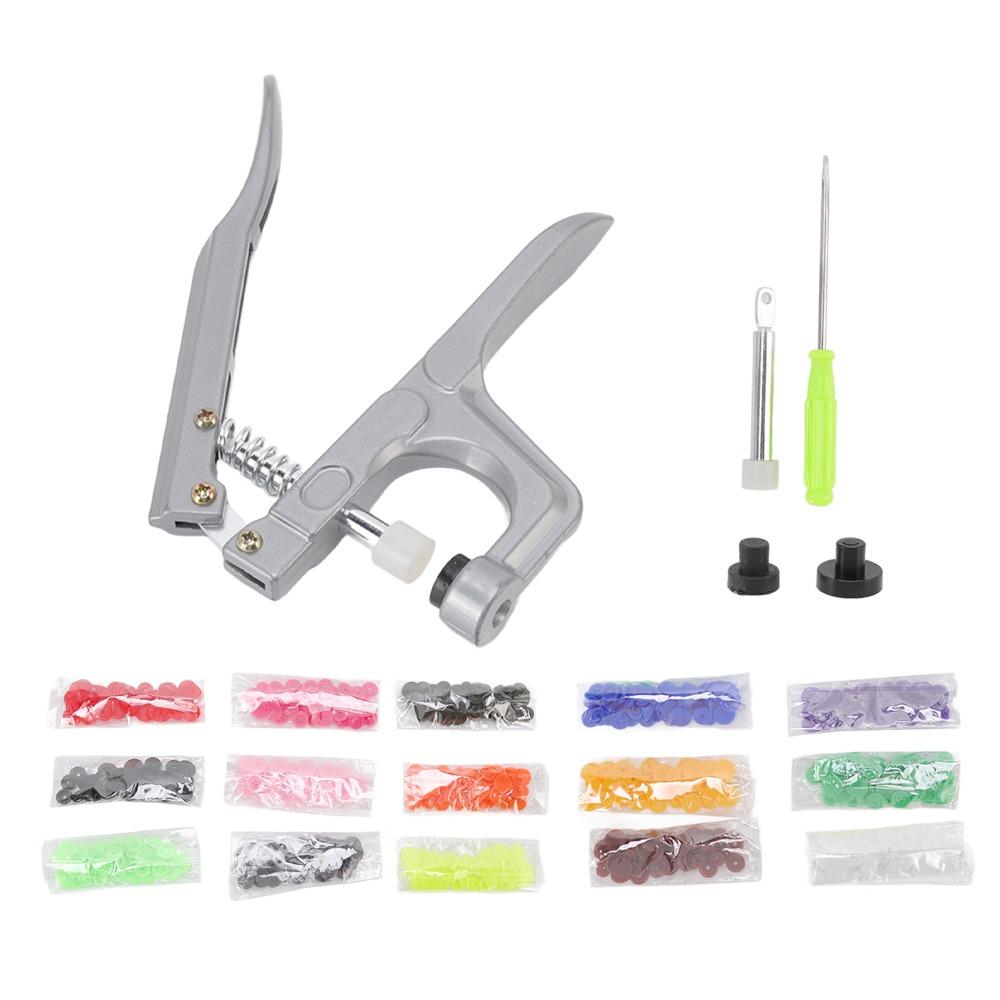 Stainless Steel, Plastic T3 T5 T8 Snap Install Tool DIY fabric craft snap setting
