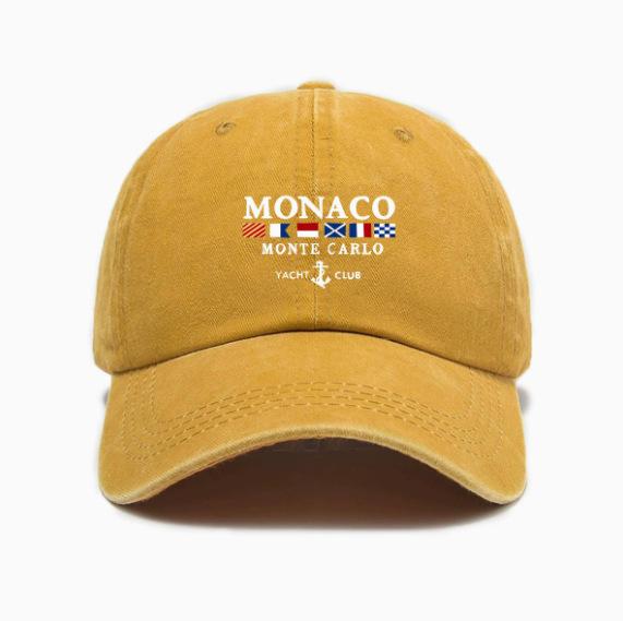 Retro National Flag Letter Print Distressed Soft Brim Sun Visor Unisex Baseball Cap