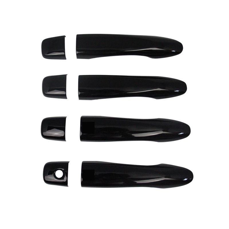 Подходит для 17-23 Nissan Navara: Модифицированная накладка на внешнюю дверную ручку - Яркая отделка для особого украшения