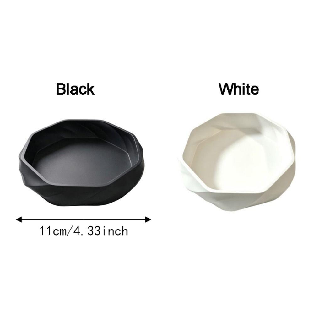 3D Printed Jewelry Dish Simple Desktop Organizer Multi-functional Small Item Holder for Entryway