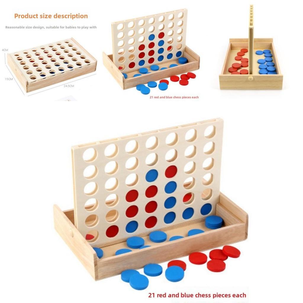 Wooden Gobang Puzzle Game With Kidfriendly Design For Play And Learning