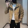 2023 Men's Street Style Stand-Up Collar Workwear Jacket - Trendy, Handsome Autumn Casual