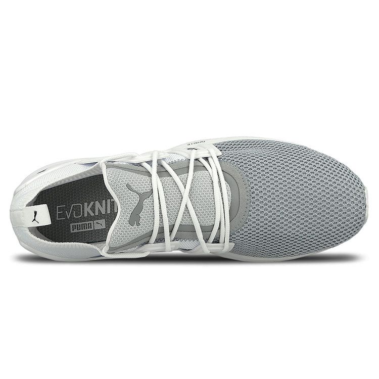 Puma Бог Безграничный Ло Evoknit Белые Низкие Кроссовки Мужские Кроссовки 363668-02