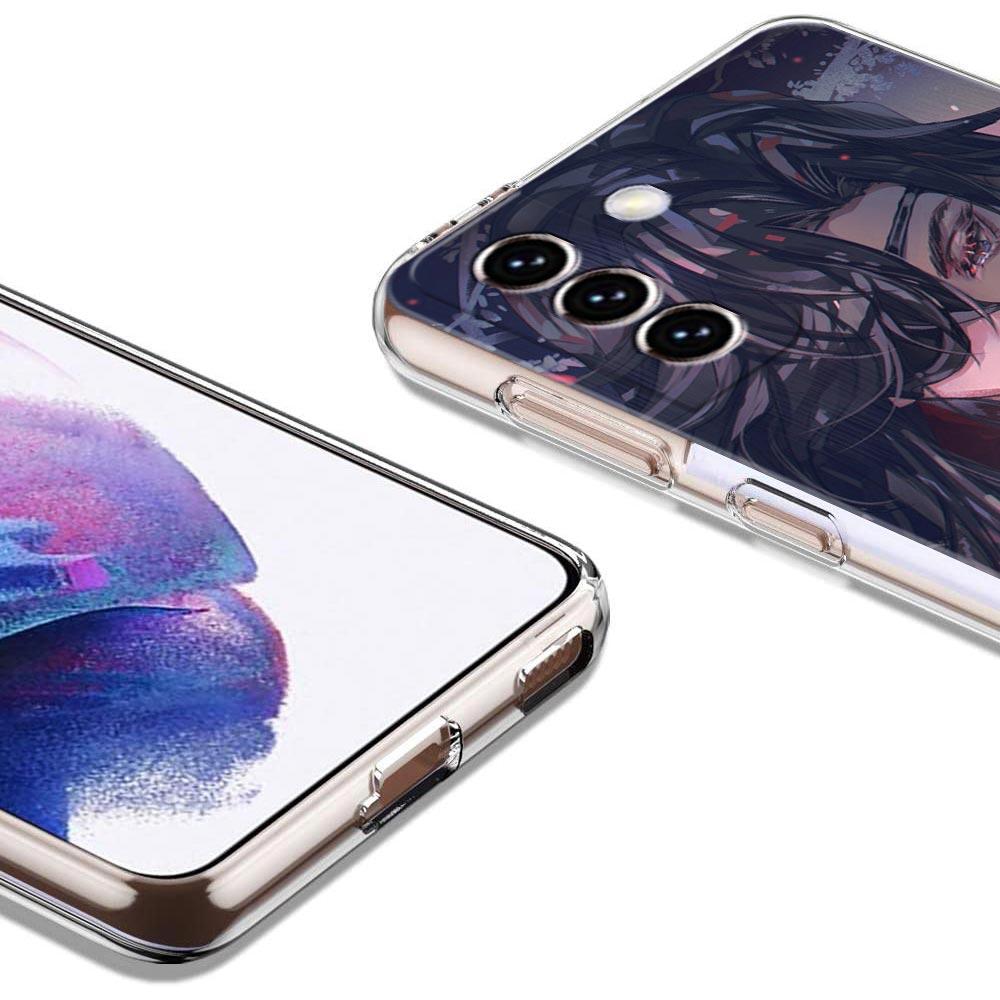 Чехол для телефона TGCF Heaven Official's Blessing для Samsung Galaxy S22 5G S20 Ultra S21 FE 5G S10E S9 S8 S10 Plus Note 20, прозрачный чехол
