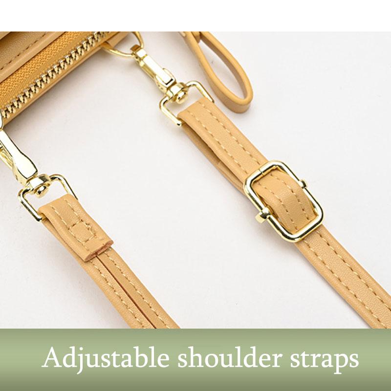 Женская модная сумка для мобильного телефона, вертикальная мини-сумка через плечо, кошелек для монет