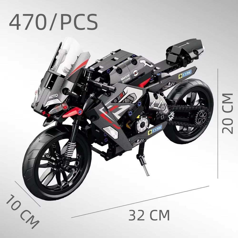 City Tech Motorcycle Car Model Building Blocks City Sports Rapid Racing Motorbike Model Bricks Toy For Childrens Gift