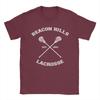 Винтажная футболка Beacon Hills Lacrosse team Teen Wolf для мужчин и женщин, хлопковая, с коротким рукавом, с круглым вырезом, летние топы