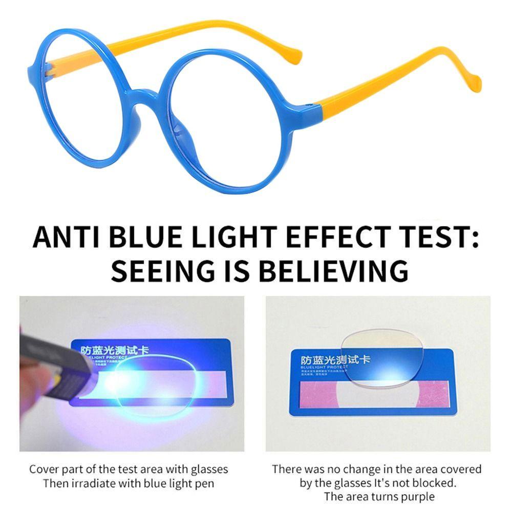 Защита глаз Очки с защитой от синего света Сверхлегкие компьютерные очки для детей Мальчики Девочки
