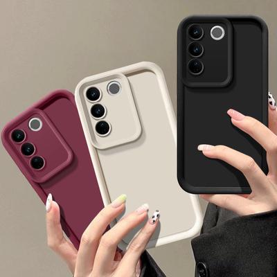 Для vivo V30e Чехол Vivo V30 lite V25e V29 v27 V25 V23 Pro V23E 5G V21e 4G V19 V17 NEO V15 Pro Чехол для телефона Противоударная задняя крышка