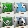 Pillow Decorative Pillowcase Home Basketball Soccer Car Sofa Cushion Cover