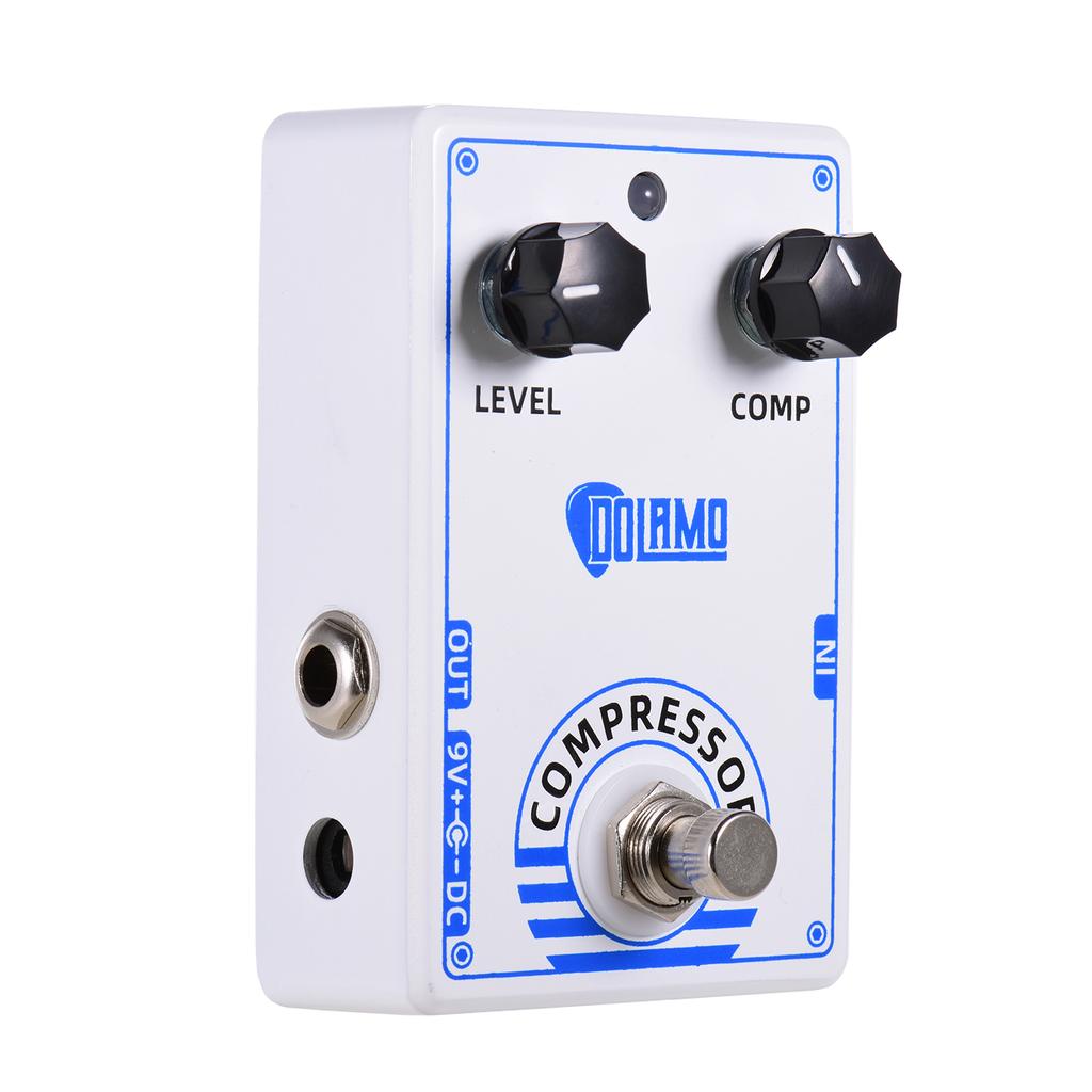 Dolamo D-1 Chubby Comp Pedal Компрессорная педаль эффектов для электрогитары с True Bypass