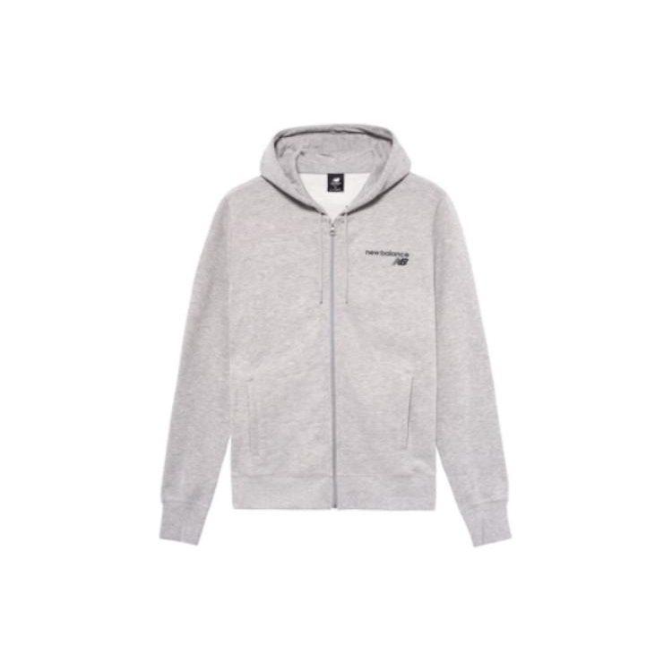 New Balance Толстовка мужская серая MJ03907-AG