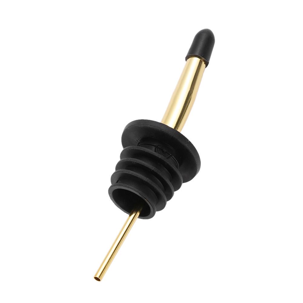 1/3PCS New Liquor Free Flow Bottle Cap Spout Stopper Stainless Steel Wine Pourer