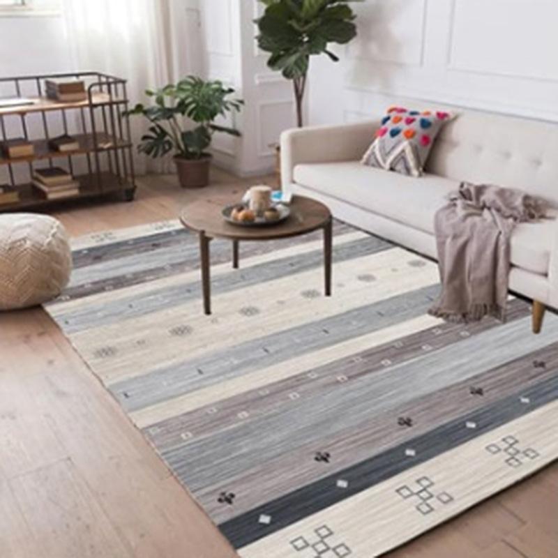 Nordic Geometric Style Carpet Living Room Modern Sofa Coffee Table Mat Bedroom Bedside Home Floor Mat