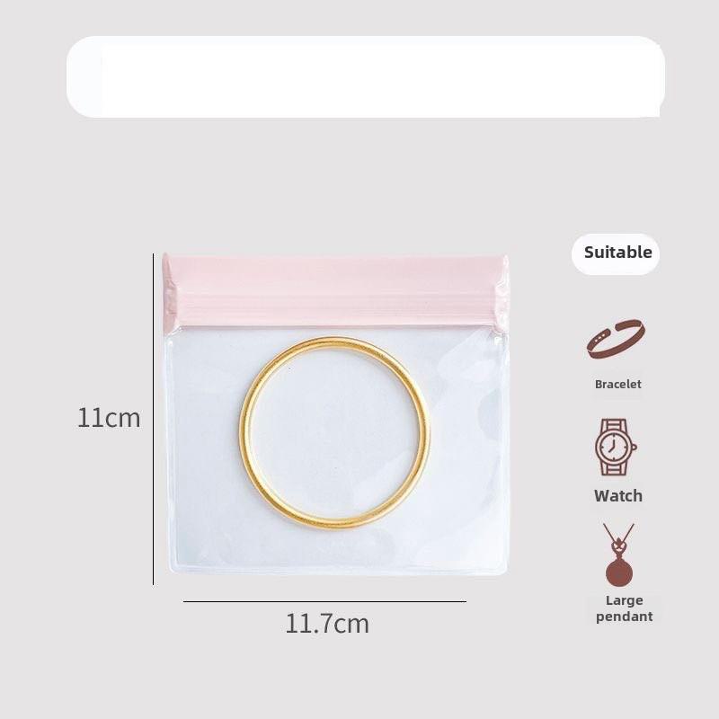 Сумка для хранения ювелирных изделий из шелка EVA 50: Антиокислительное покрытие для сережек, ожерелий, браслетов