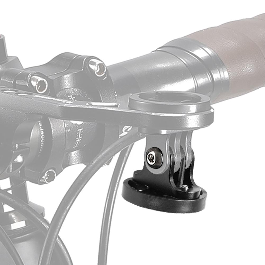 Bike Camera Headlight Adapter Aluminum Alloy Bicycle Computer Holder Base Lightweight Cycling Front Light Bracket Adapter