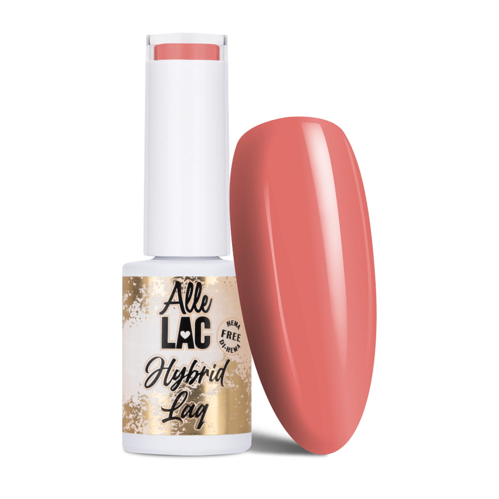 Lakier Hybrydowy Led/Uv Gel Polish Allelac Business Woman Nr 198 Hema/Di-Hema Free 5G