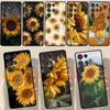Чехол Sunflower для Samsung Galaxy S23 S22 Ultra S21 S20 FE S9 S10 S22 Plus Note 20 Note 10 Plus Cover