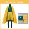 Привлекательный Костюм-комбинезон с плащом для косплея Ванда и Вижн для Хэллоуина