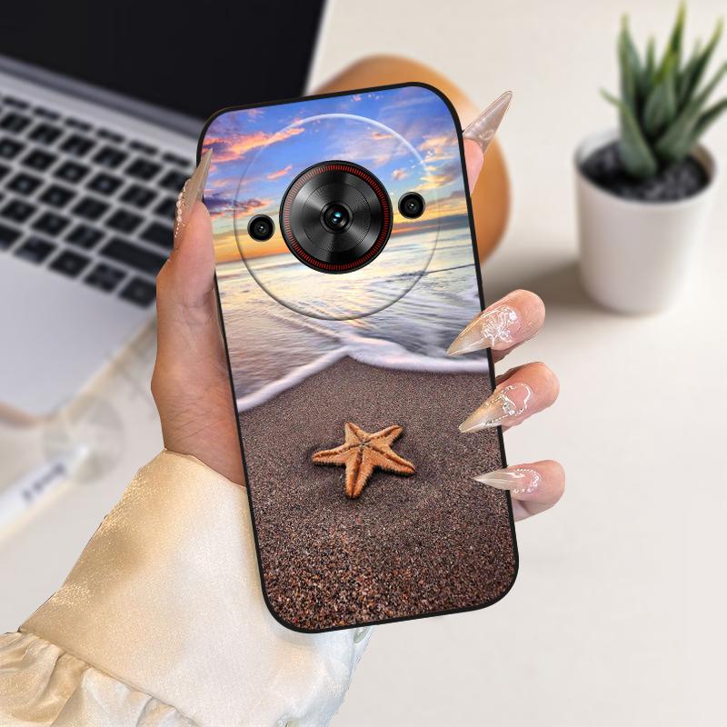 Чехол для Nubia Focus 5G Z2455 Мягкий силиконовый чехол для телефона Для ZTE nubia Focus Милый Модный Цветной Раскрашенный Ударопрочный Бампер Fundas
