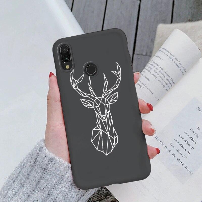 Redmi Note 7 Pro 7S Funda Rainbow Heart Vintage Flowers Leaves Чехол для телефона Мягкий силиконовый чехол-бампер для Xiaomi Redmi Note 7 Противоударная защитная сумка