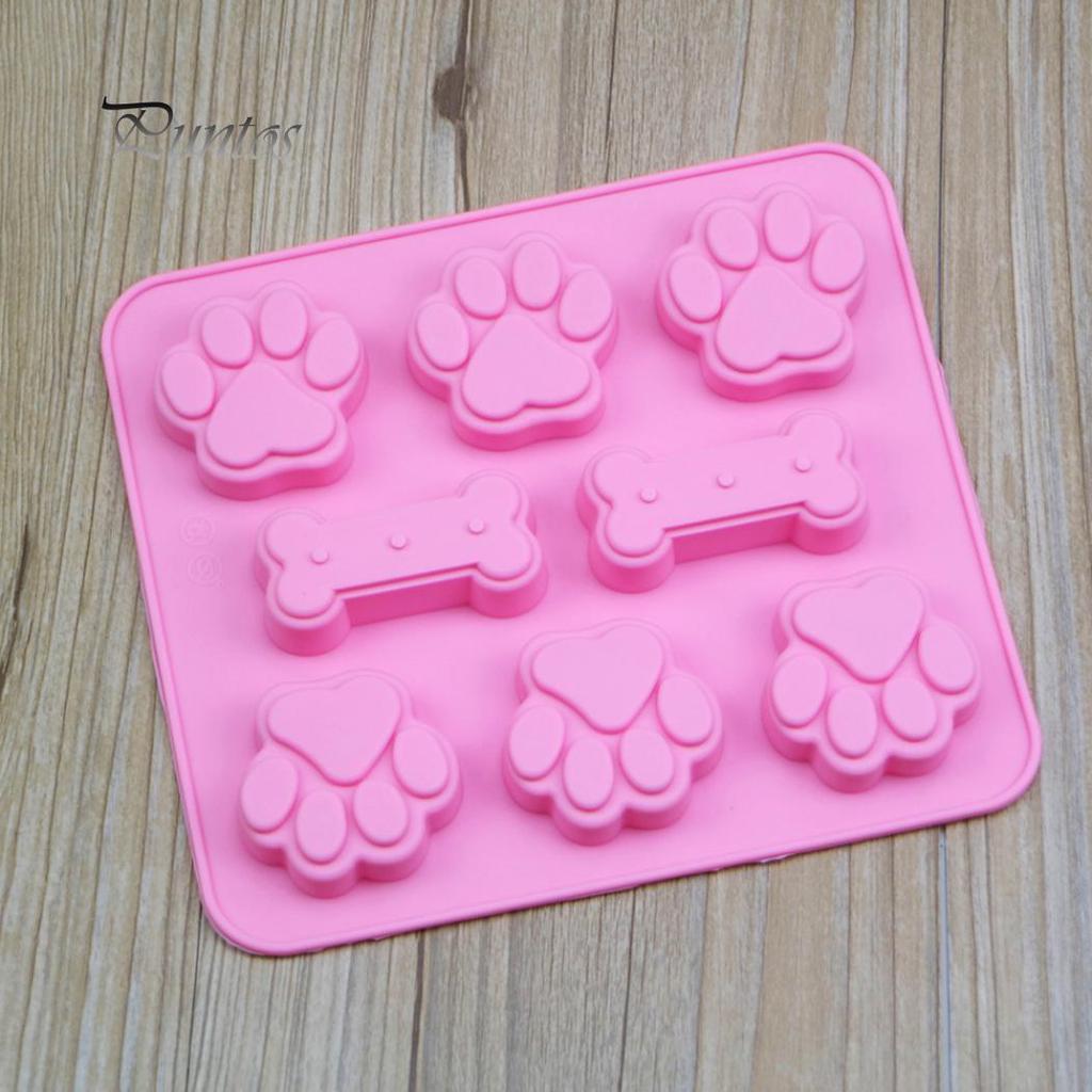 Чистые продукты, силиконовая форма для торта, собака, кошка, лапа, форма кости, шоколадные конфеты, печенье, инструмент для выпечки «сделай сам»