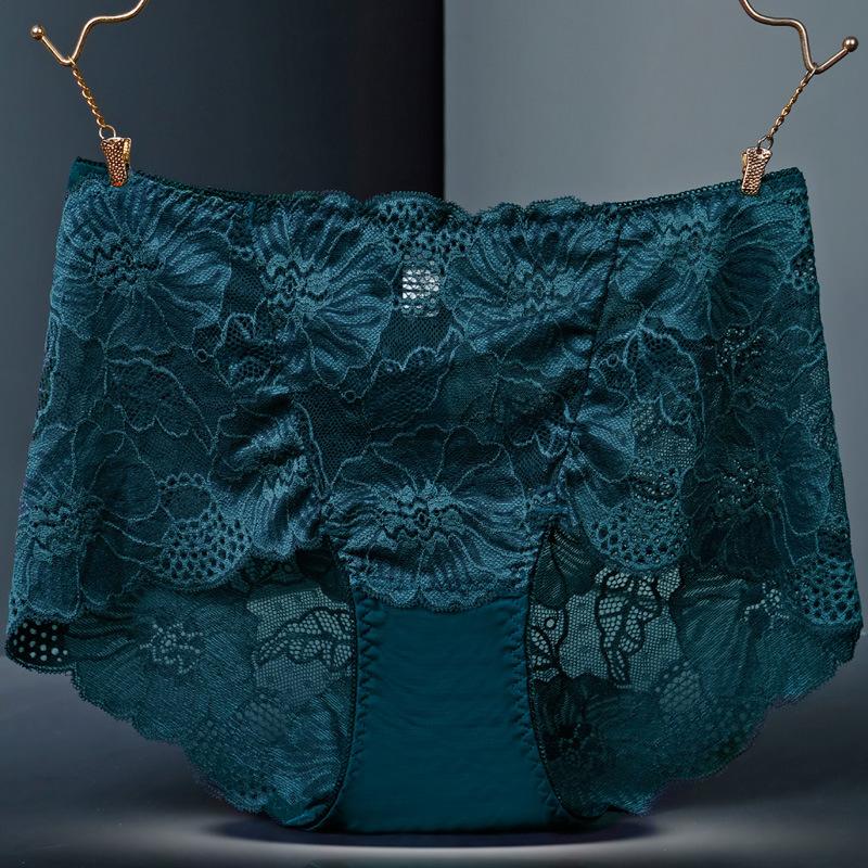 Sexy Lace Transparent Women Underwear Lady Panties Briefs Lingerie Intimates EMA