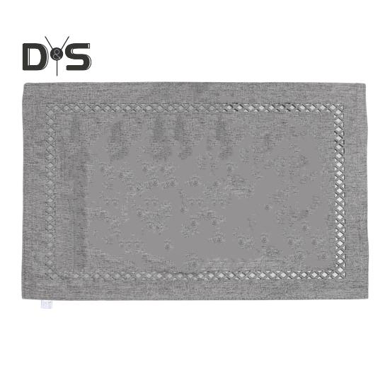 Водонепроницаемый коврик под приборы, геометрический, с выемкой, квадратной формы, утолщенный, термостойкий, нескользящий, для вечеринок, свадеб, банкетов, украшения стола, обеденного кухонного коврика