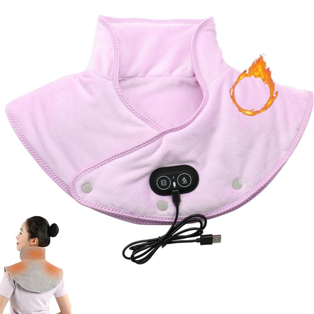 3 Heat Level Heated Shoulder Pad Fast Heating Massage Shoulder Pads Mattress Shawl Wrap  Winter